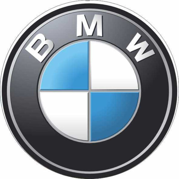 Painel Redondo 3D Bmw Tecido Sublimado