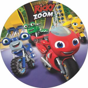 Painel Redondo 3D Rick Zoom Tecido Sublimado
