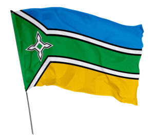 Bandeira Estado Amapá Em Tecido Oxford