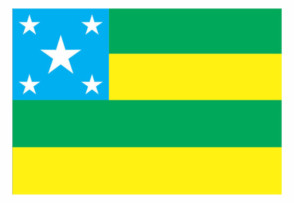 Bandeira Estado Sergipe Em Tecido Oxford - Image 2