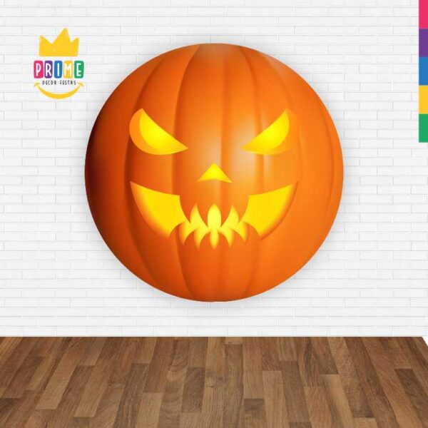 Painel Redondo 3D Halloween Abre Fácil Tecido - Image 2