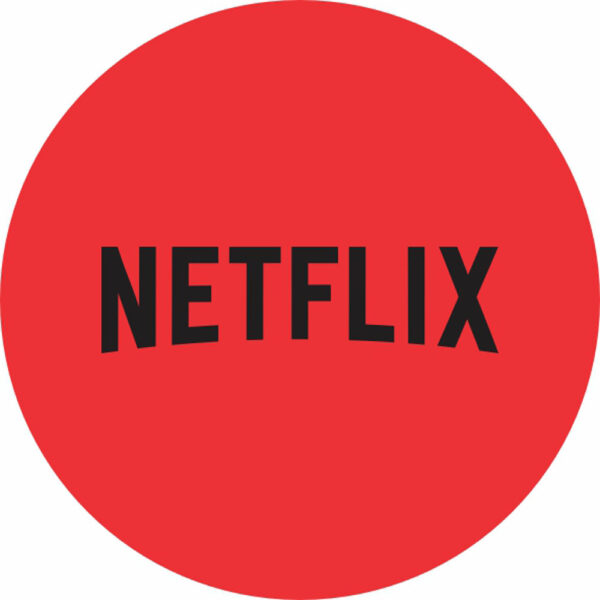 Painel Redondo 3D Netflix Tecido Sublimado