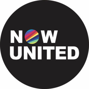 Painel Redondo 3D Now United Preto Tecido Sublimado