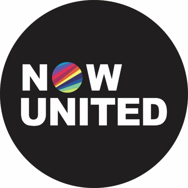 Painel Redondo 3D Now United Preto Tecido Sublimado