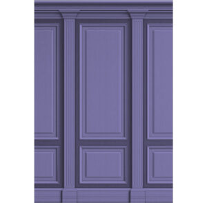 Painel de Festa Retangular 3D Boiserie Roxo Casadinho 1,50m x 2,20m