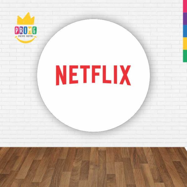 Painel Redondo 3D Netflix Abre Fácil Tecido - Image 2