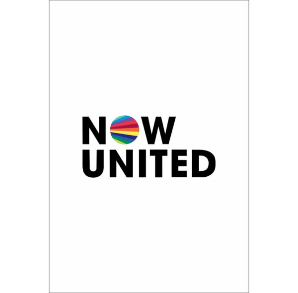Painel de Festa Retangular 3D Now United Branco Casadinho 1,50m x 2,20m