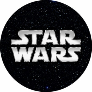 Painel Redondo 3D Star Wars Tecido Sublimado
