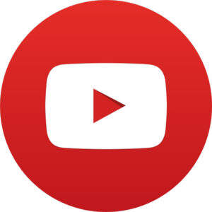Painel Redondo 3D Youtube Tecido Sublimado