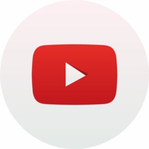 Painel Redondo 3D Youtube Tecido Sublimado