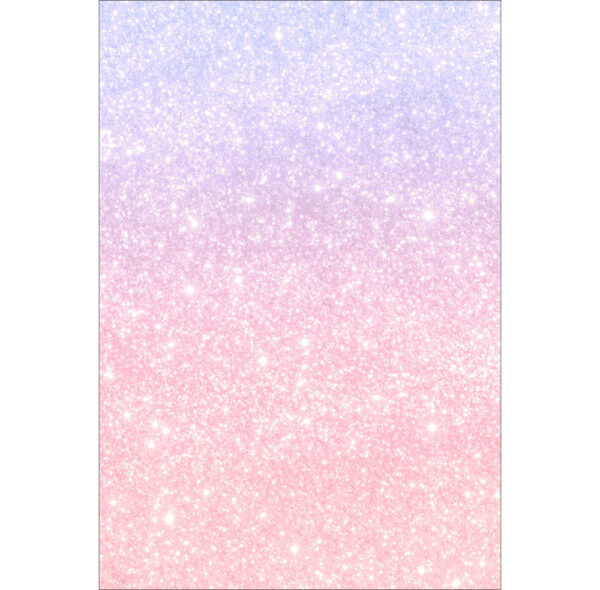 Painel de Festa Retangular 3D Glitter Pink Blue Casadinho 1,50m x 2,20m