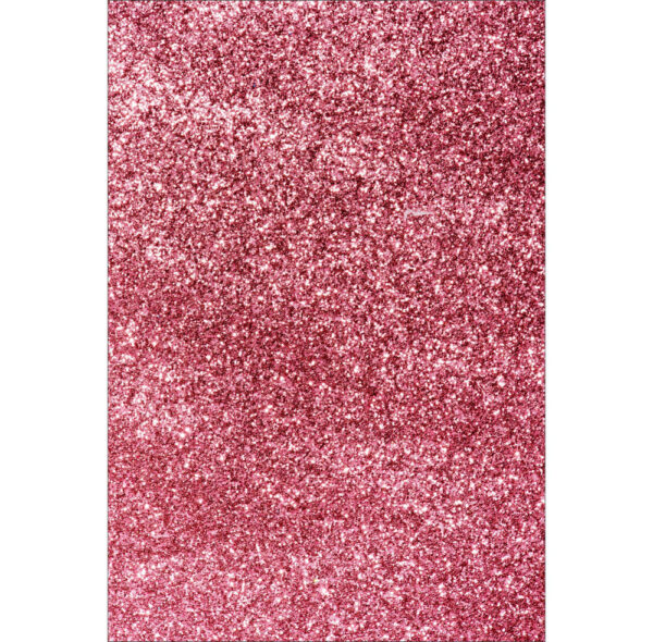 Painel de Festa Retangular 3D Glitter Rosa Casadinho 1,50m x 2,20m