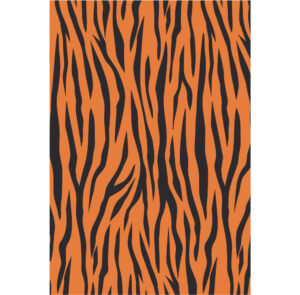 Painel de Festa Retangular 3D Animal Print Casadinho 1,50m x 2,20m
