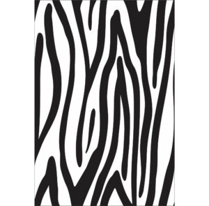 Painel de Festa Retangular 3D Animal Print Casadinho 1,50m x 2,20m