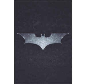 Painel de Festa Retangular 3D Batman Casadinho 1,50m x 2,20m