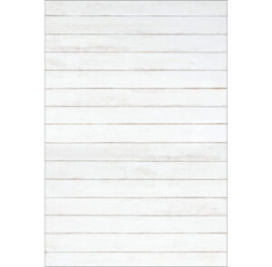 Painel de Festa Retangular 3D Madeira Branca Casadinho 1,50m x 2,20m
