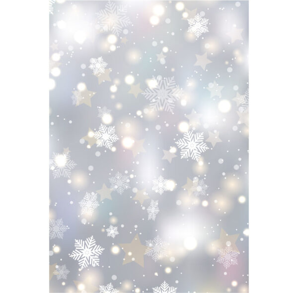 Painel de Festa Retangular 3D Natal Casadinho 1,50m x 2,20