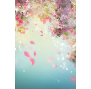 Painel de Festa Retangular 3D Floral Casadinho 1,50m x 2,20m
