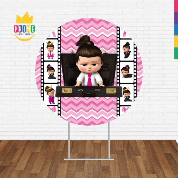 Painel Redondo 3D Poderosa Chefinha Tecido Sublimado - Image 2