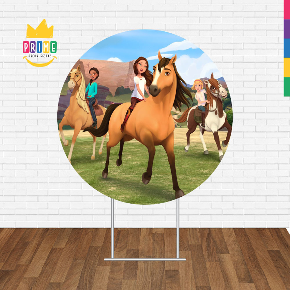 Painel Redondo 3D Spirit Tecido Sublimado - Imagem 2