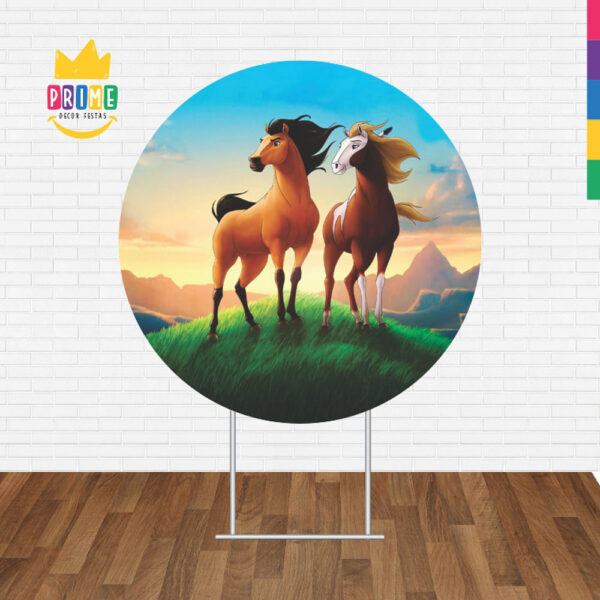 Painel Redondo 3D Spirit Tecido Sublimado - Image 2