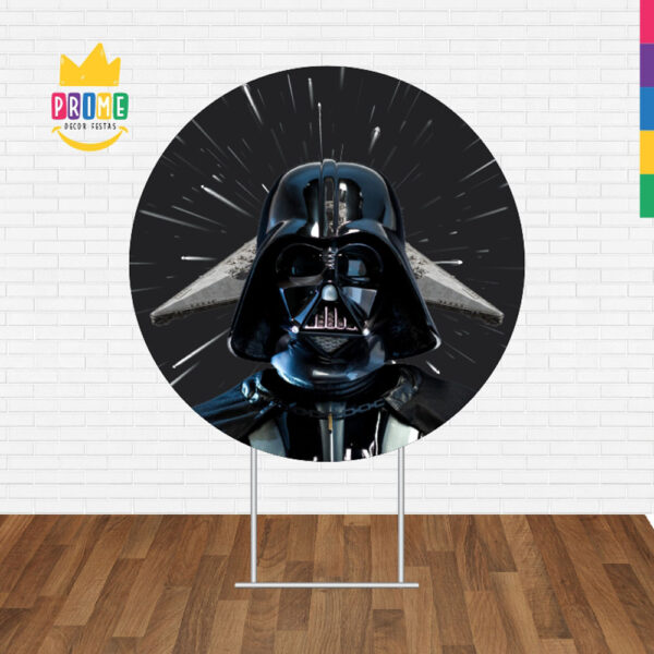 Painel Redondo 3D Star Wars Tecido Sublimado - Image 2