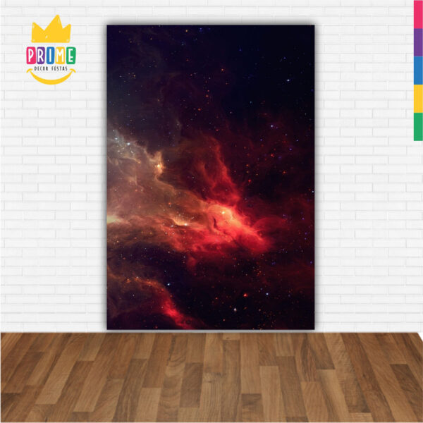 Painel de Festa Retangular 3D Galaxia Casadinho 1,50m x 2,20m - Image 2