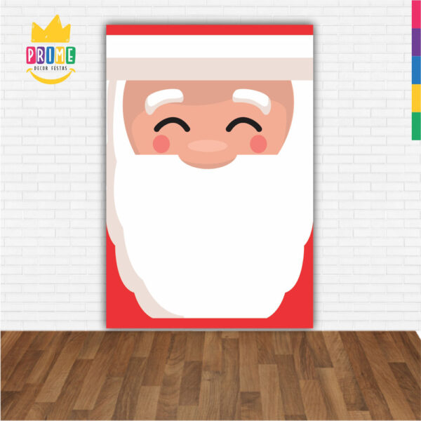Painel de Festa Retangular 3D Natal Casadinho 1,50m x 2,20 - Image 2