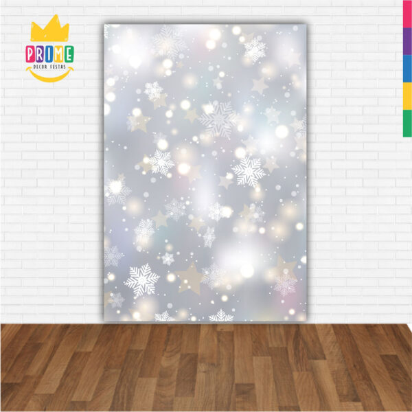 Painel de Festa Retangular 3D Natal Casadinho 1,50m x 2,20 - Image 2