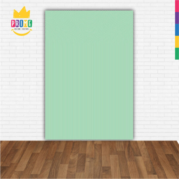 Painel de Festa Retangular 3D Ripado Verde Casadinho 1,50m x 2,20 - Image 2