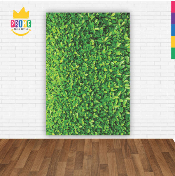 Painel de Festa Retangular 3D Folhagem Clara Casadinho 1,50m x 2,20 - Image 2
