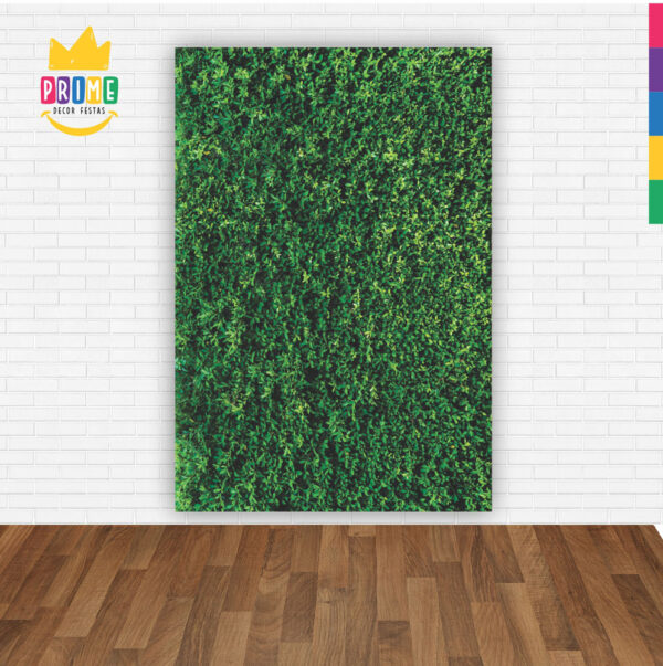 Painel de Festa Retangular 3D Folhagem Escura Casadinho 1,50m x 2,20 - Image 2