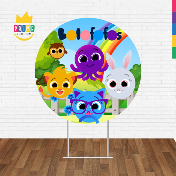Painel Redondo 3D Bolofofos Sublimado OUTLET - Image 2