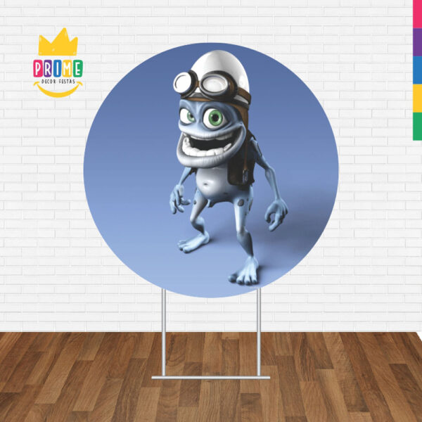 Painel Redondo 3D Crazy Tecido Sublimado - Image 2