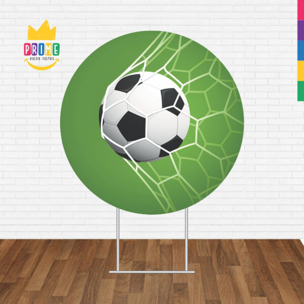 Painel Redondo 3D Futebol Tecido Sublimado - Image 2