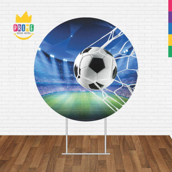 Painel Redondo 3D Futebol Tecido Sublimado - Image 2