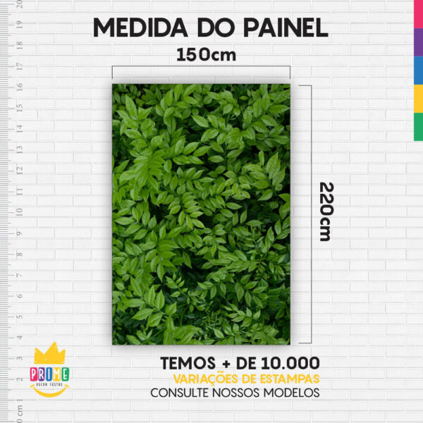 Painel de Festa Retangular 3D Muro Inglês Casadinho 1,50m x 2,20m - Image 4