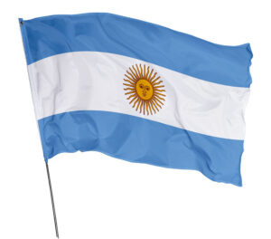 Bandeira Argentina Em Tecido Oxford