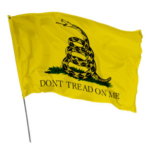 Bandeira Gadsden Em Tecido Oxford