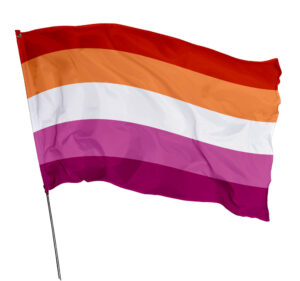 Bandeira Lésbicas Em Tecido Oxford