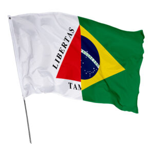 Bandeira Minas Gerais Brasil Em Tecido Oxford