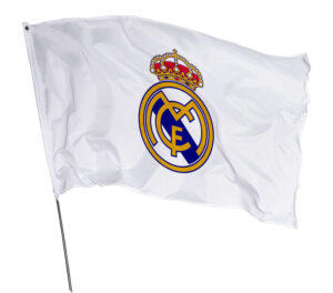 Bandeira Real Madri Em Tecido Oxford