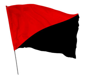 Bandeira Anarquista Em Tecido Oxford