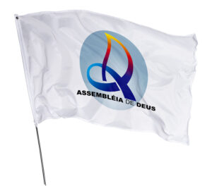 Bandeira Assembleia de Deus Em Tecido Oxford