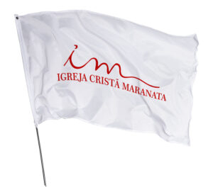 Bandeira Igreja Maranata Em Tecido Oxford