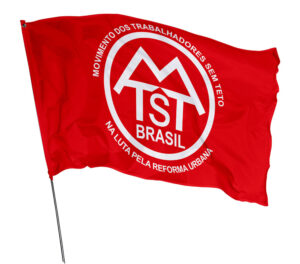 Bandeira MTST Brasil Em Tecido Oxford