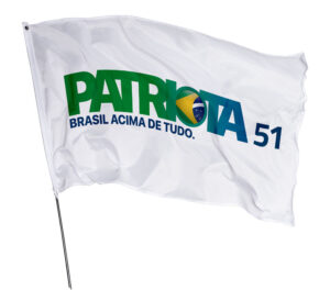 Bandeira Patriota Em Tecido Oxford