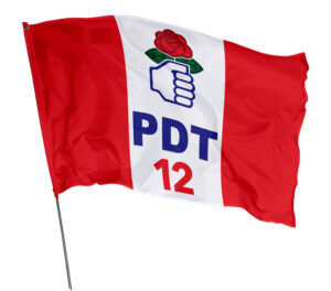 Bandeira PDT Em Tecido Oxford