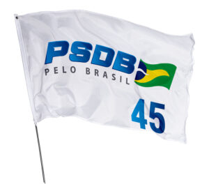 Bandeira PSDB Em Tecido Oxford