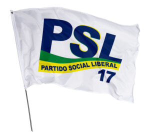 Bandeira PSL Em Tecido Oxford